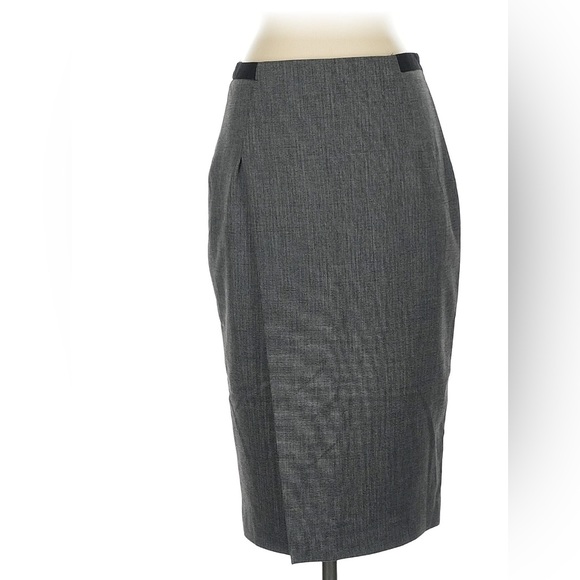 Zara Basics Houndstooth Plaid Wrap Up Style Career Xl Black White - Picture 3 of 10